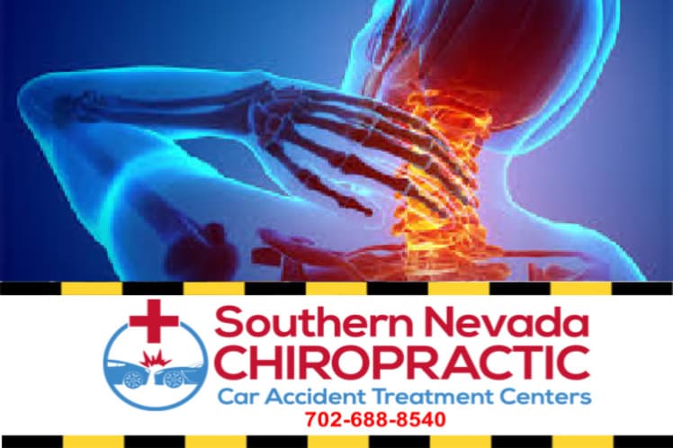 Graphic depicting Neck Pain- Nevada Whiplash Chiropractor