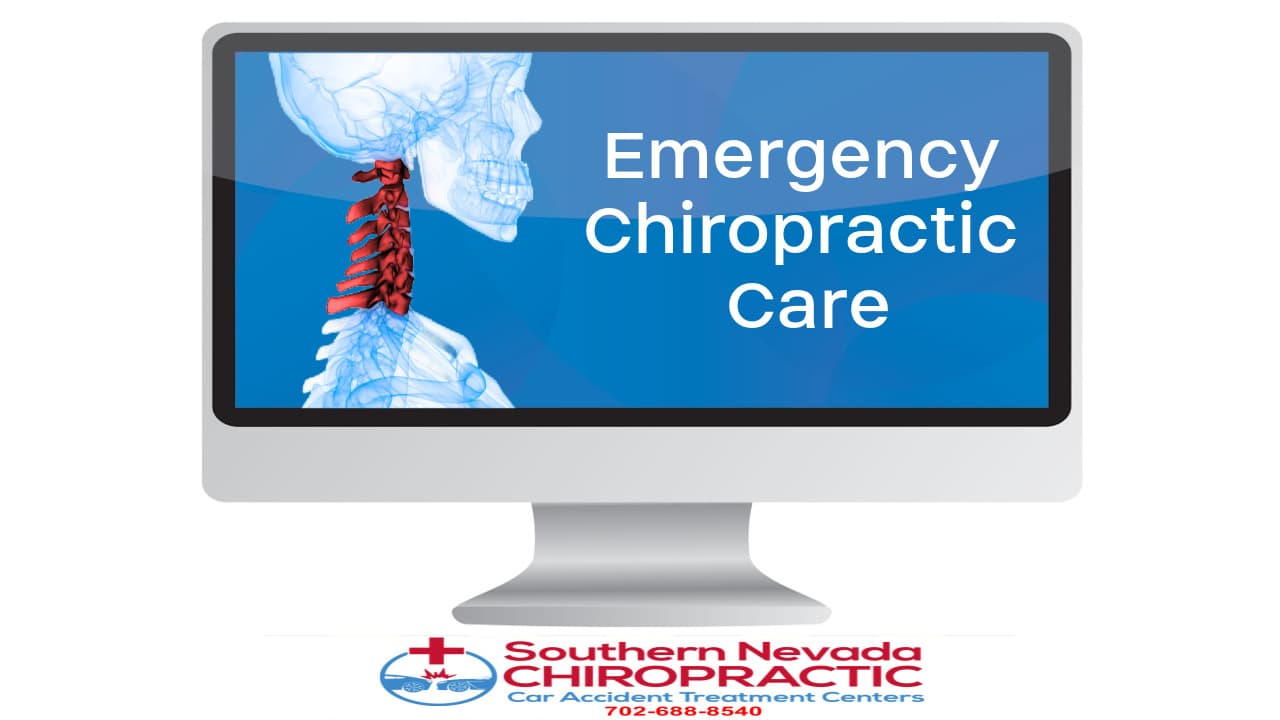Image of A Computer Sreen stating Emergency Chiropractic Care