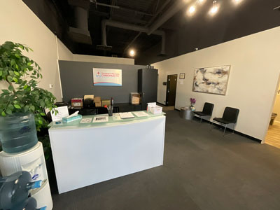 Southern Nevada Chiropractic Central Vegas Location Reception