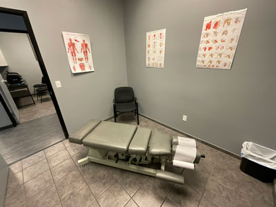 Southern Nevada Chiropractic North West Vegas Location Adjusting Table