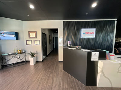 Southern Nevada Chiropractic West Vegas Location Reception