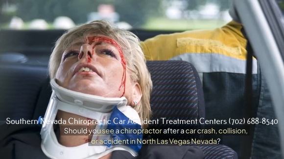 Image of whiplash injury patient