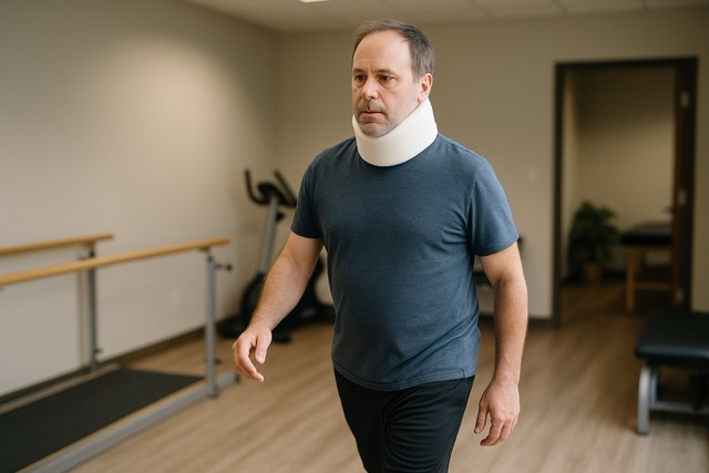 home exercises after car accident whiplash Las Vegas