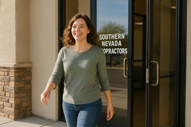 neck adjustment safe after car accident las vegas