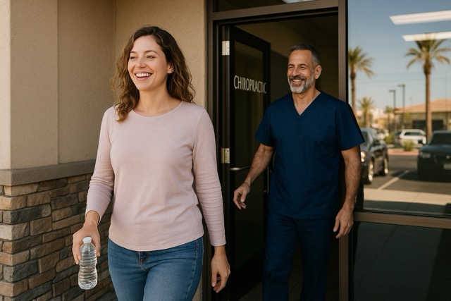 upper back pain after car accident las vegas chiropractic